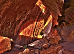 Ayers Rock : die Kurpany Höhle