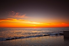 Sunrise at Bronte Beach Rock Pool